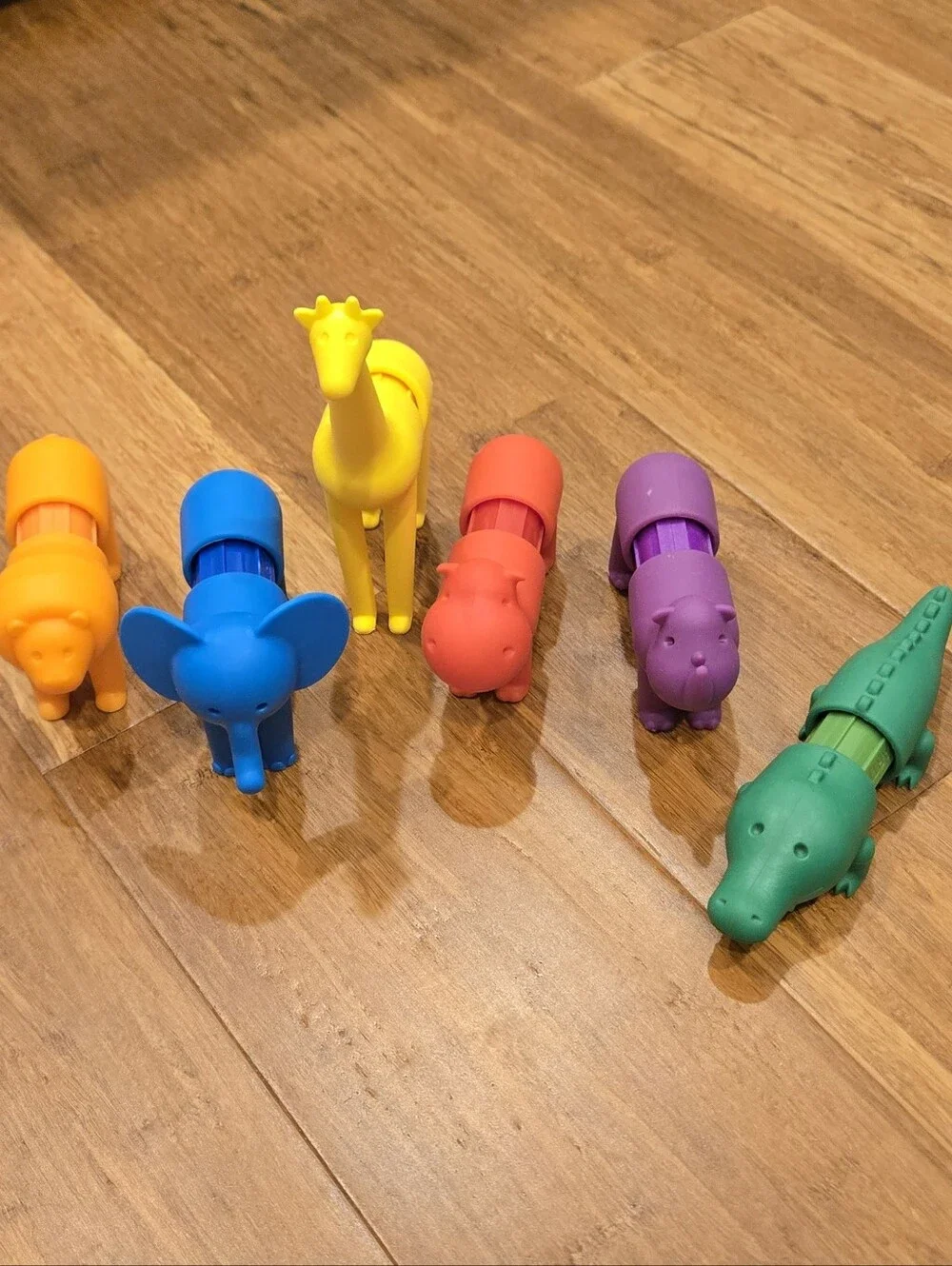 SmartMax My First Safari Animals STEM Magnetic Building Set With Soft Animals